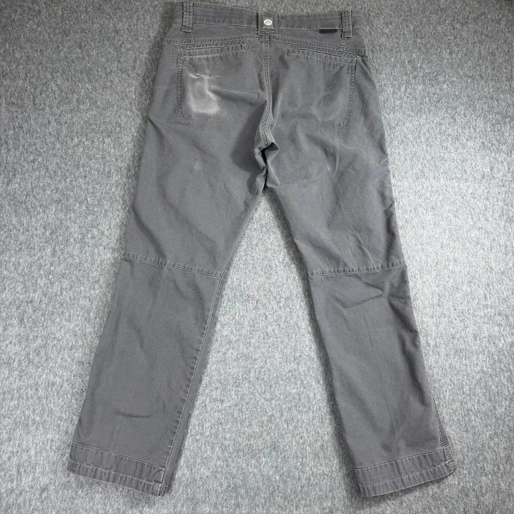 Wrangler Pants Mens 32x30 Grey ATG All Terrain Gear Straight Outdoor Distressed